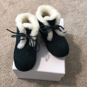 Age of Innocence Fur Blue girls boots- 11
